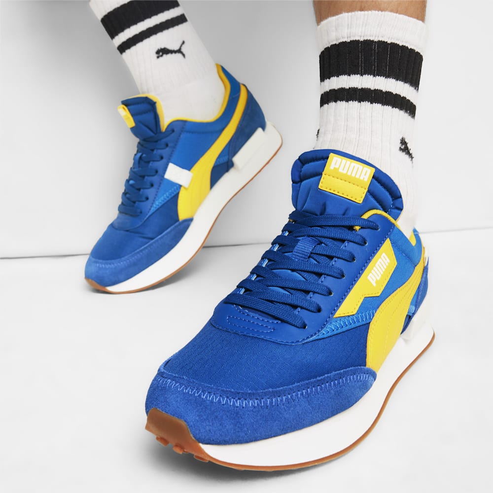 Puma Future Rider Play On Sneakers - Cobalt Glaze-Pelé Yellow