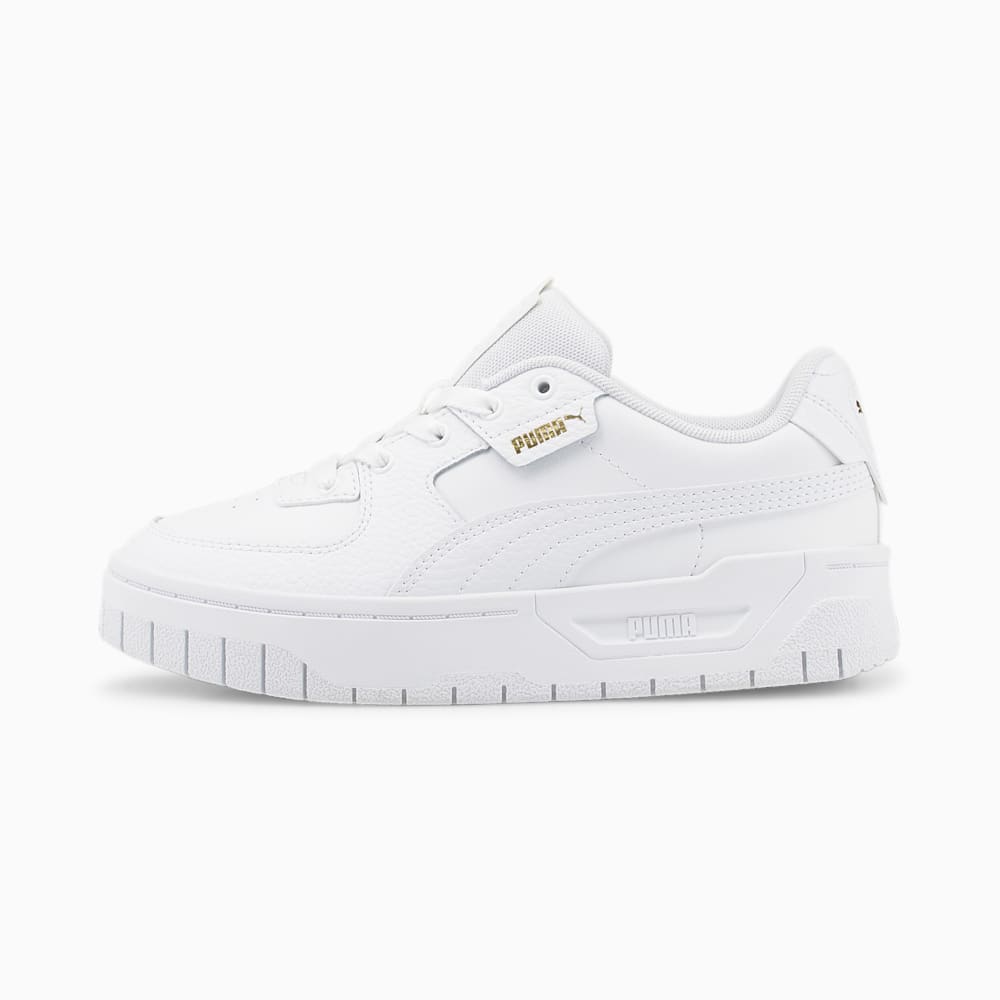 Puma Cali Dream Leather Big Kids Sneakers - White