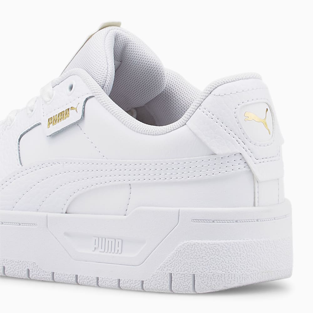 Puma Cali Dream Leather Big Kids Sneakers - White