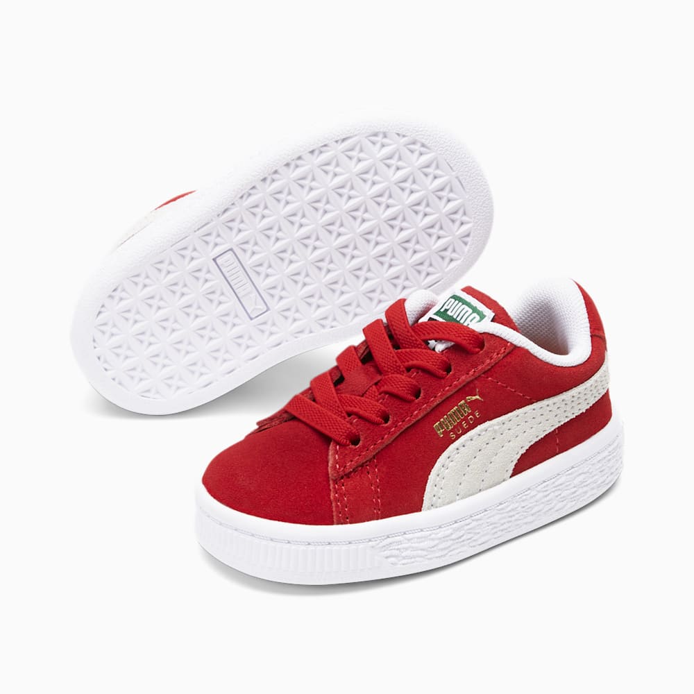 Puma Suede Classic XXI Toddler Shoes - High Risk Red-White