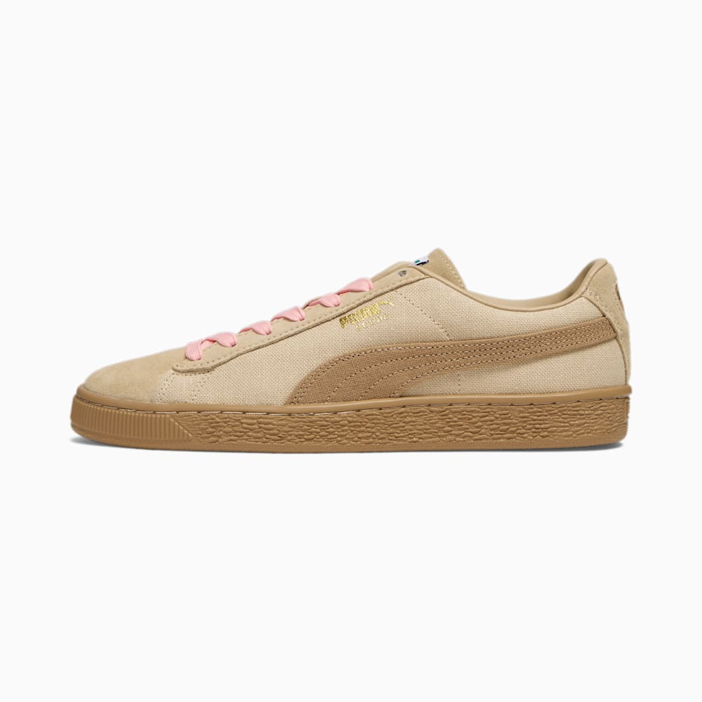 Puma Suede Hemp Sneakers - Toasted Almond-Toasted-Gold