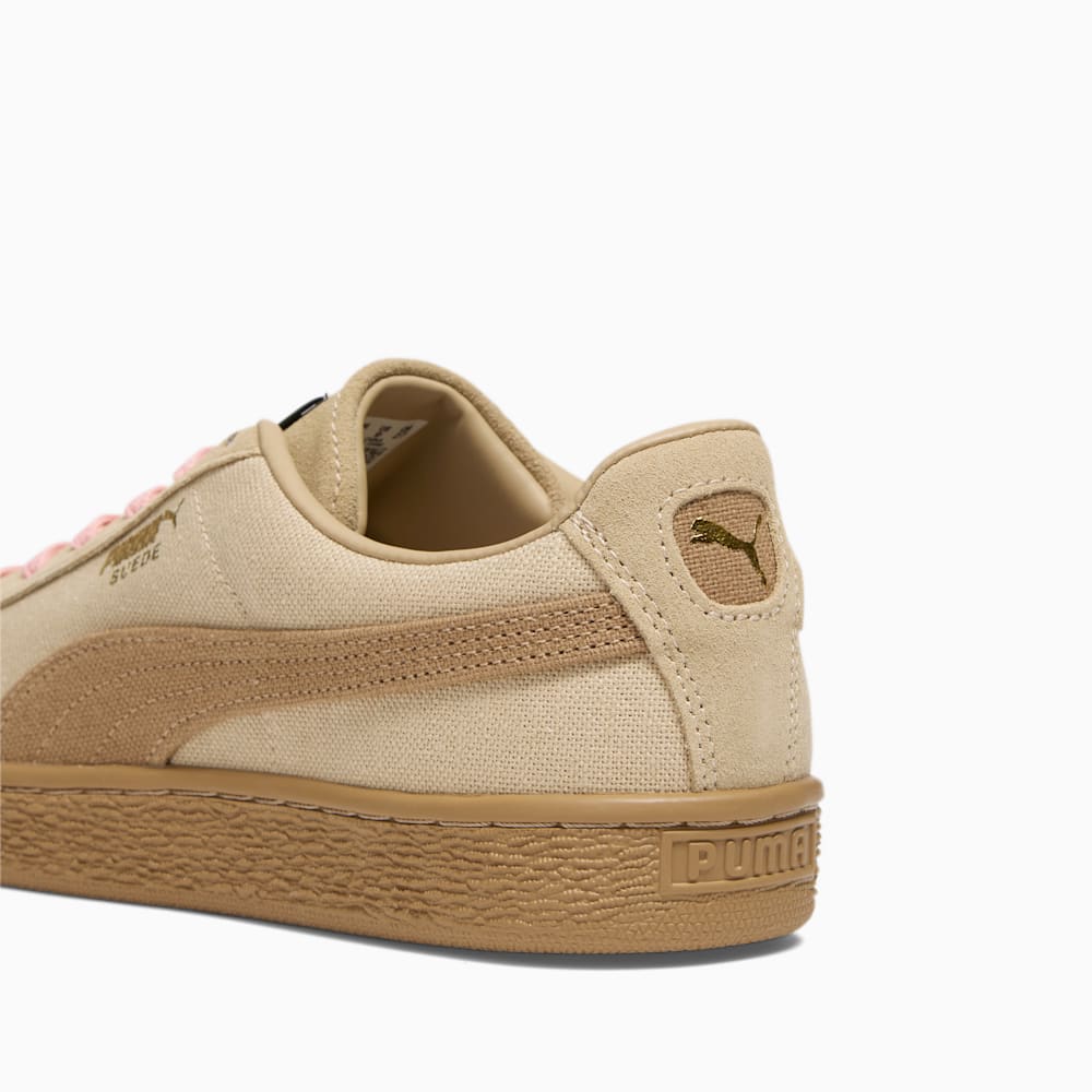 Puma Suede Hemp Sneakers - Toasted Almond-Toasted-Gold