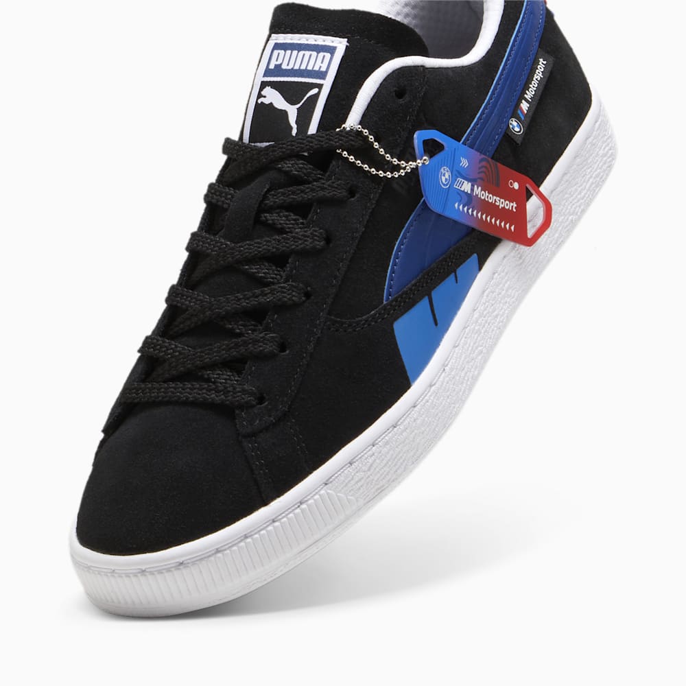 Puma BMW M Motorsport Suede Sneakers - Black-Cool Cobalt