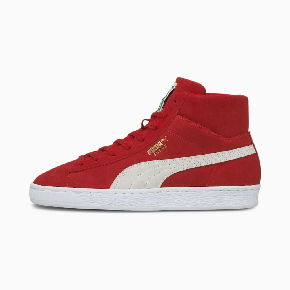 Puma Suede Mid XXI Sneakers - High Risk Red-White