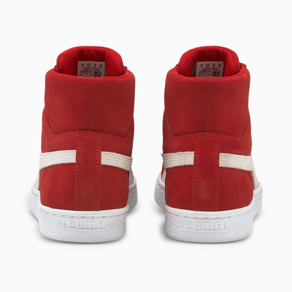 Puma Suede Mid XXI Sneakers - High Risk Red-White