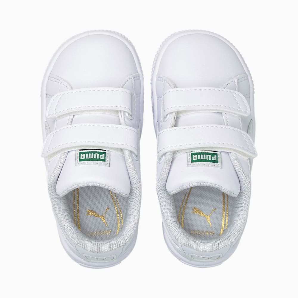 Puma Basket Classic XXI Toddler Shoes - White-White