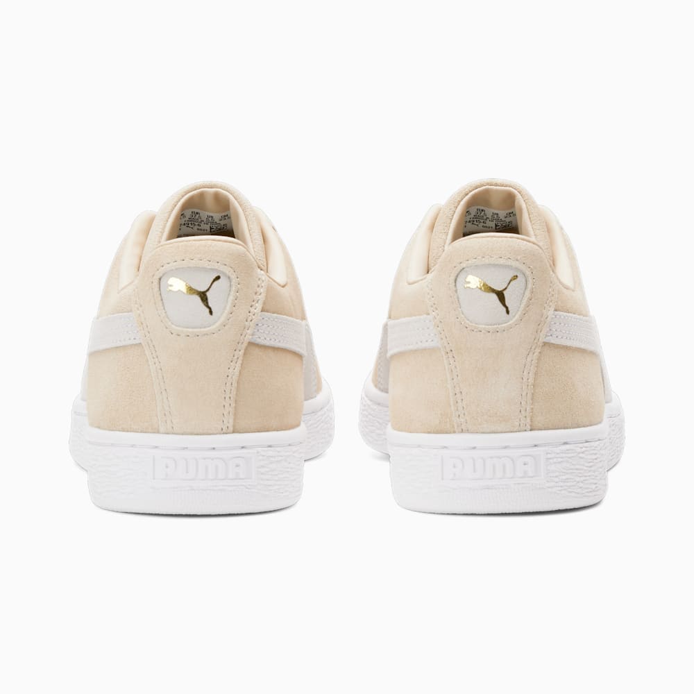 Puma Suede Classic XXI Sneakers - Granola-White-Team Gold