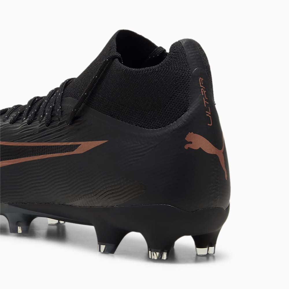 Puma ULTRA PRO FG/AG Soccer Cleats - Black-Copper Rose