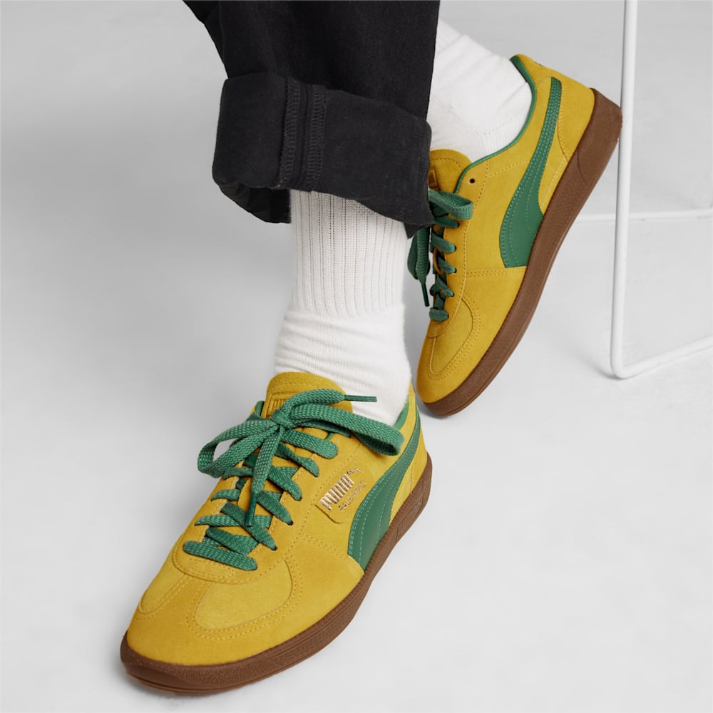 Puma Palermo Sneakers - Pelé Yellow-Yellow Sizzle-Archive Green