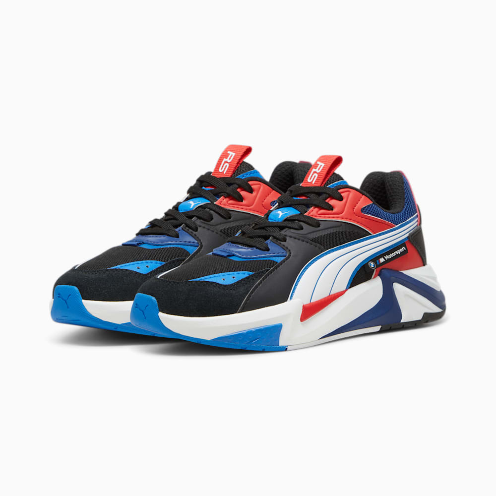 Puma BMW M Motorsport RS-Puls Sneakers - Black-Cool Cobalt-Pop Red