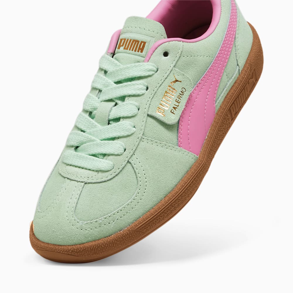 Puma Palermo Big Kids Sneakers - Fresh Mint-Fast Pink