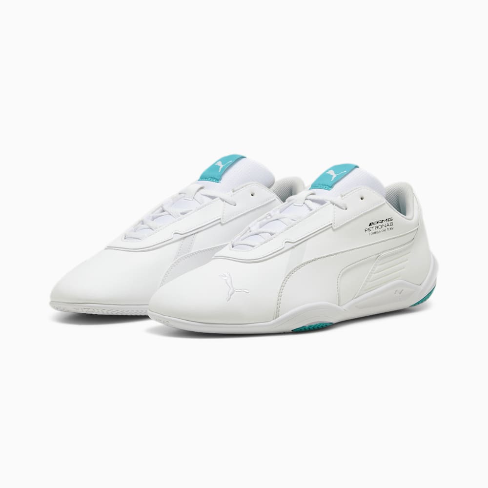 Puma Mercedes AMG-Petronas F1® R-Cat Machina Unisex Shoes - White-Sheen Green