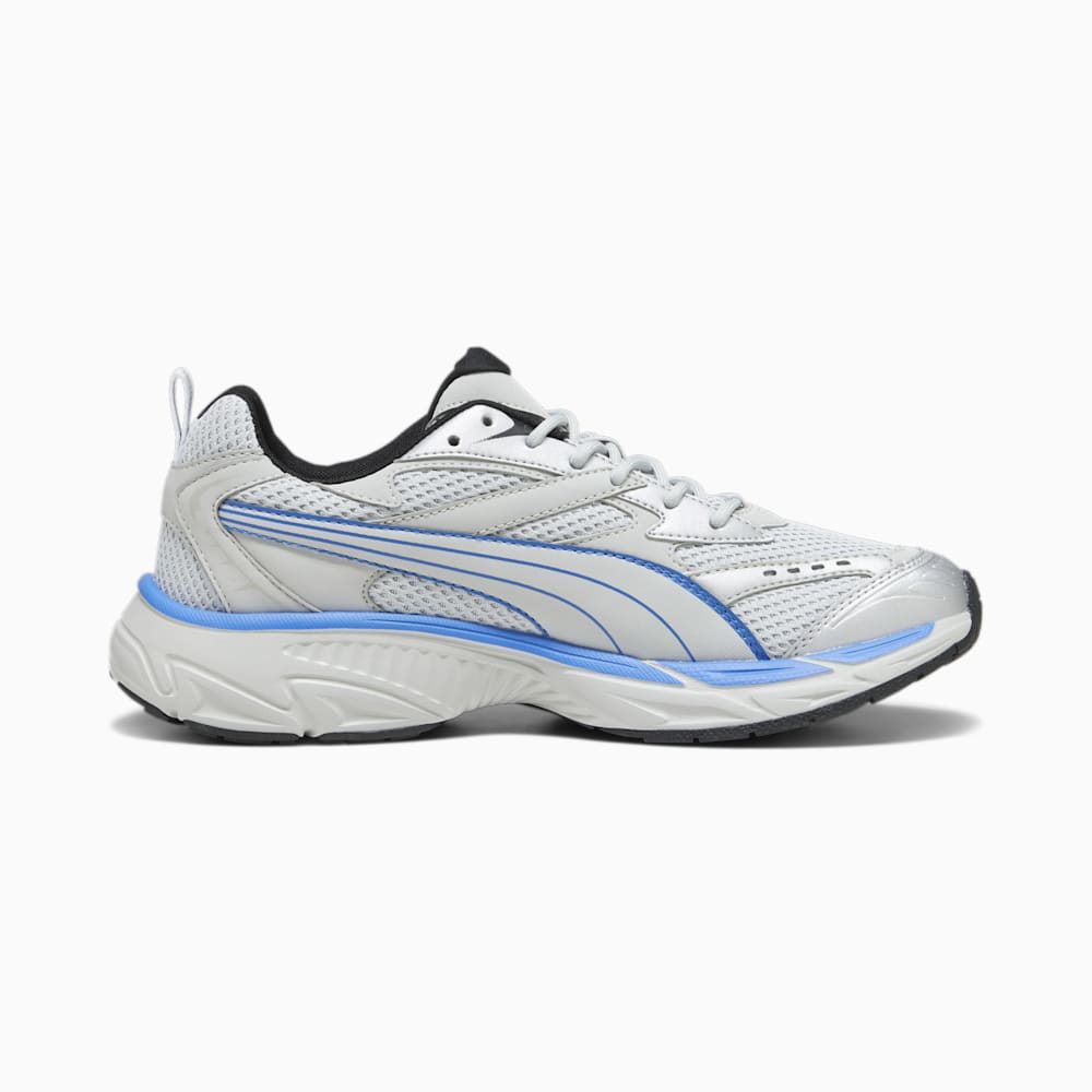 Puma Morphic Pop Sneakers - Ash Gray-Ultra Blue