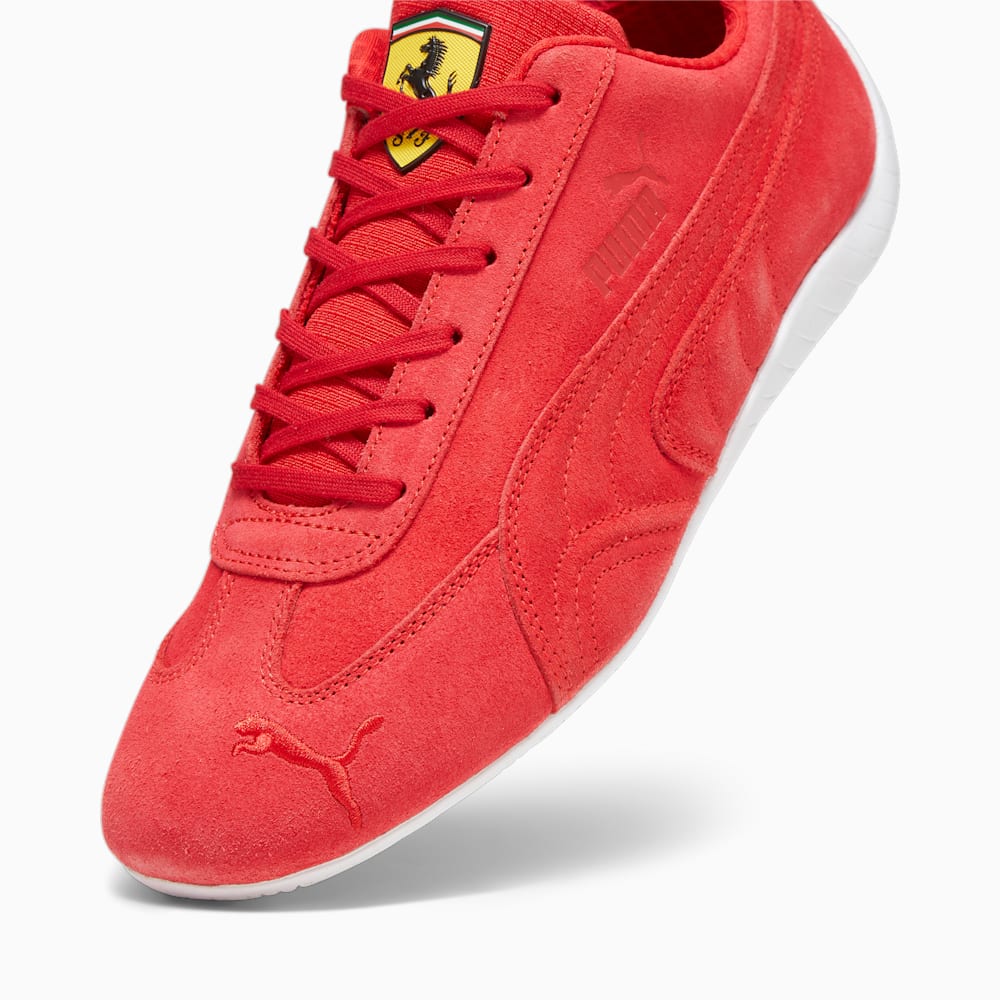 Puma Scuderia Ferrari Speedcat Driving Shoes - Rosso Corsa-White