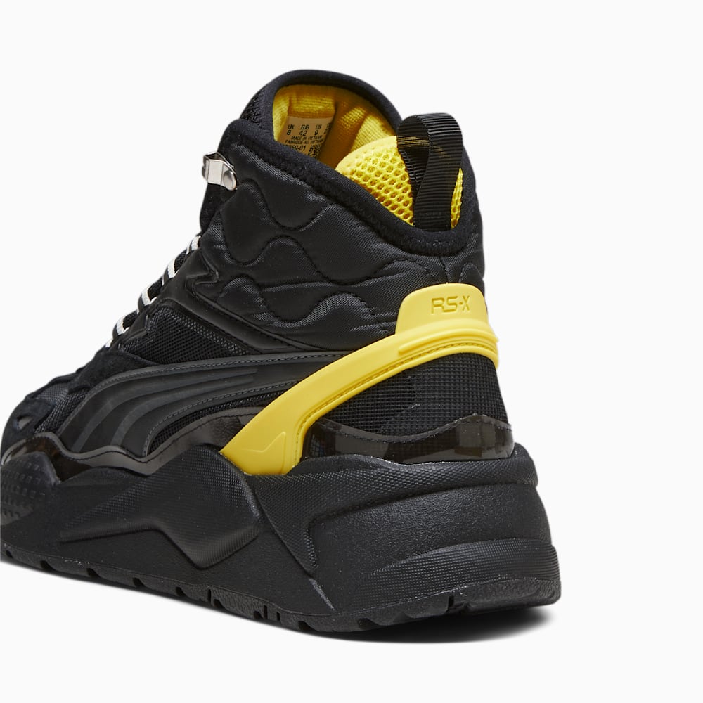 Puma Scuderia Ferrari RS-X Mid Sneakers - Black-Speed Yellow