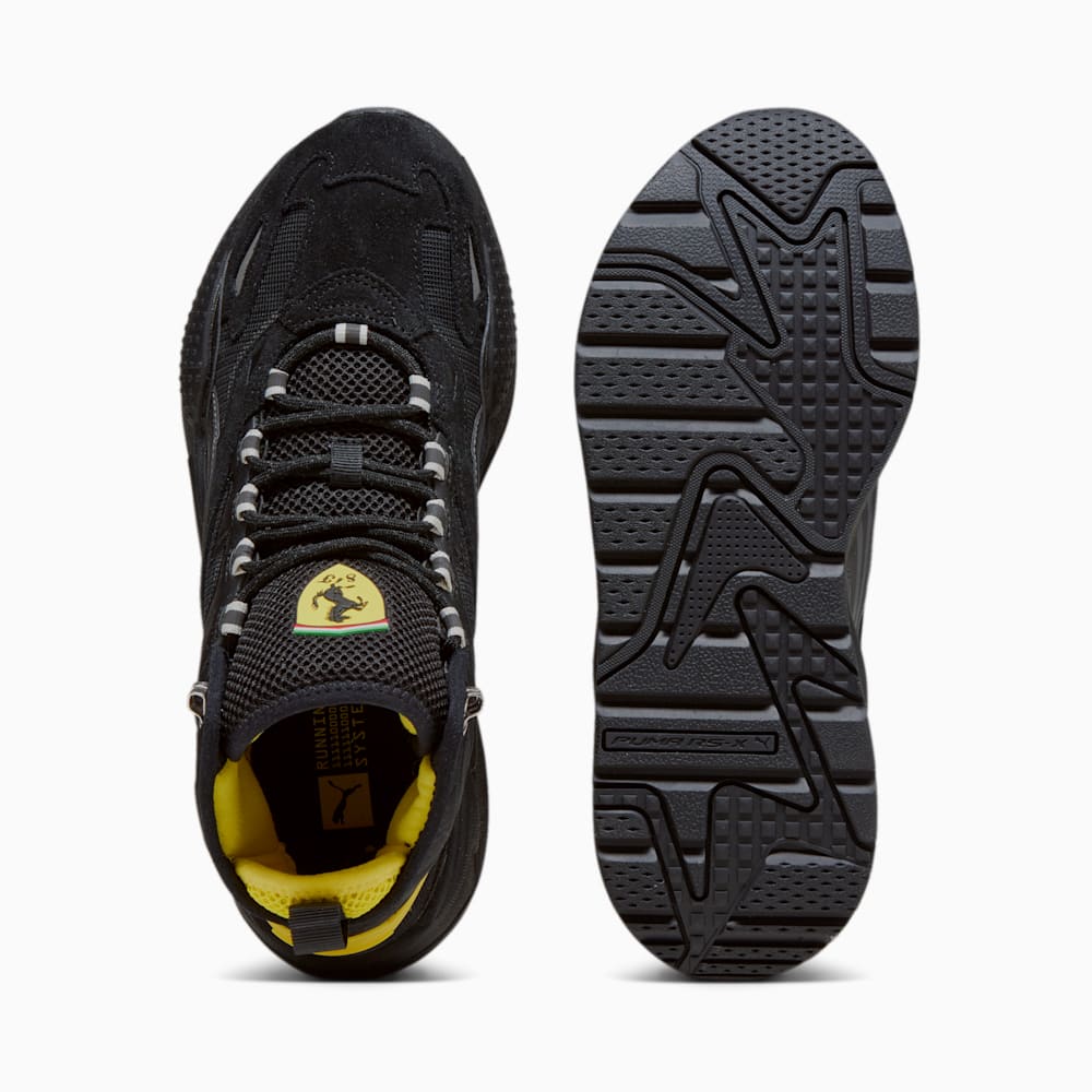 Puma Scuderia Ferrari RS-X Mid Sneakers - Black-Speed Yellow