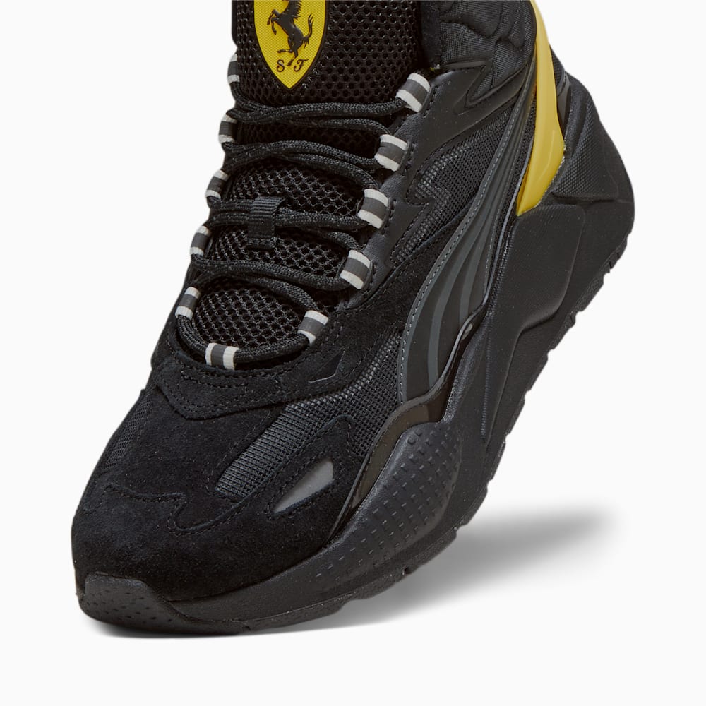 Puma Scuderia Ferrari RS-X Mid Sneakers - Black-Speed Yellow