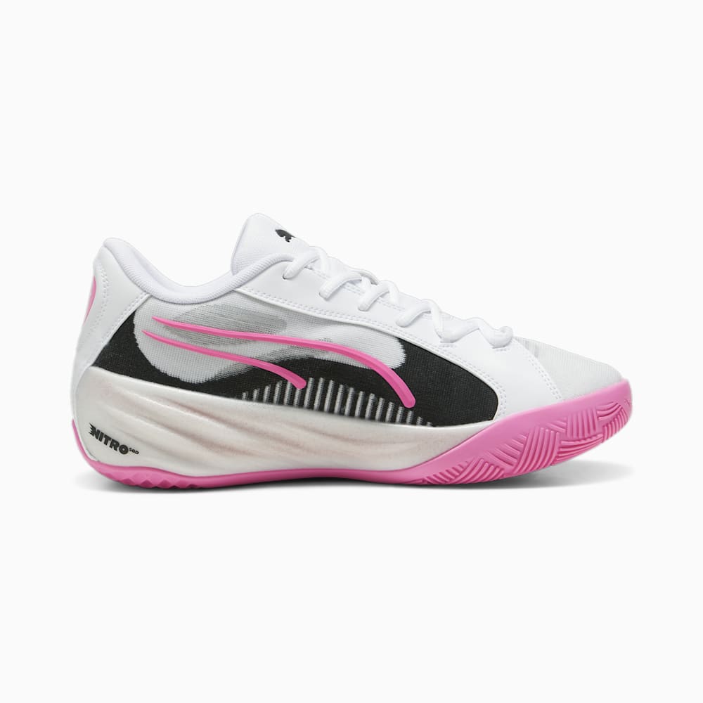 Puma All Pro NITRO™ Basketball Shoes - Poison Pink-White