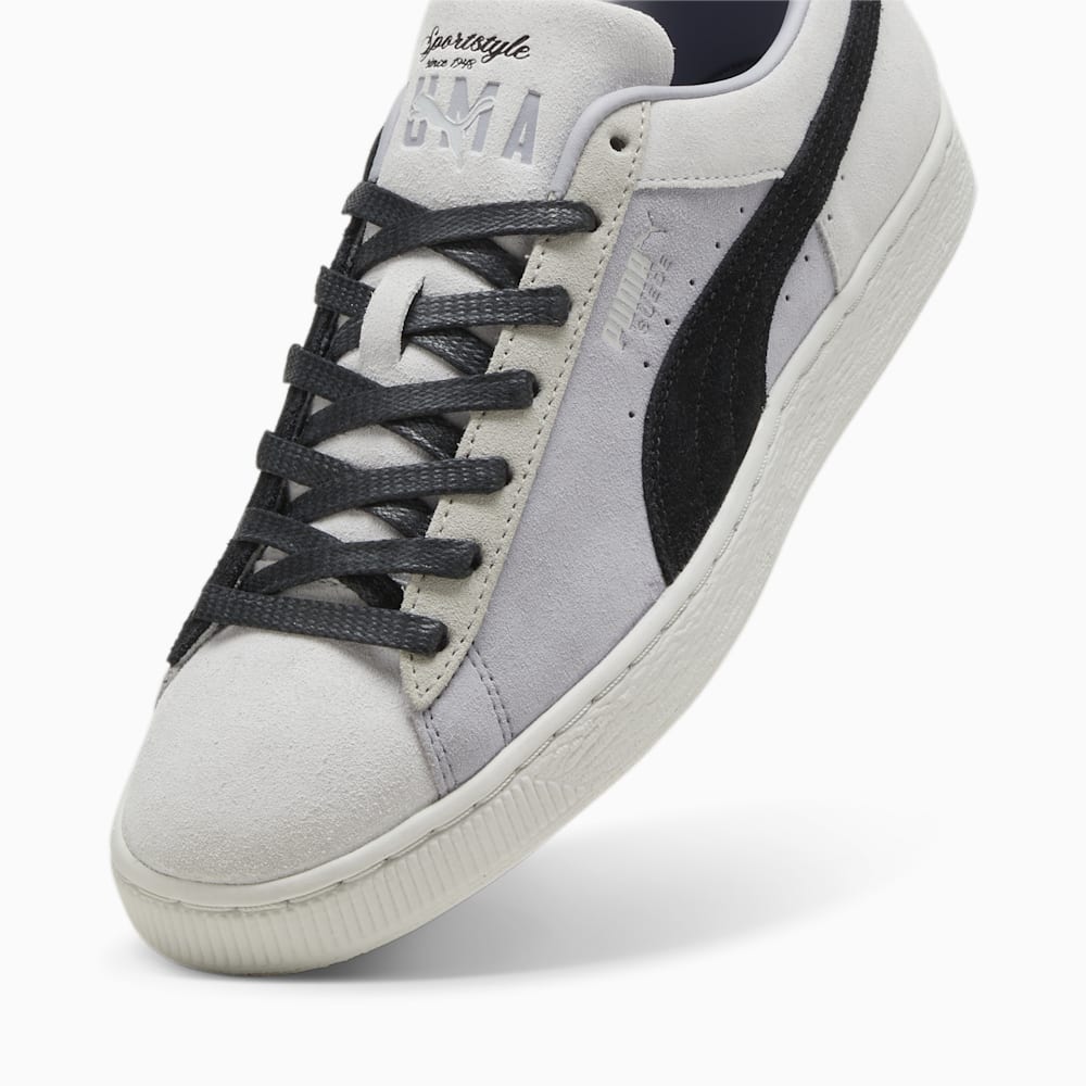 Puma Suede Iconix Summer Sneakers - Silver Mist-Black