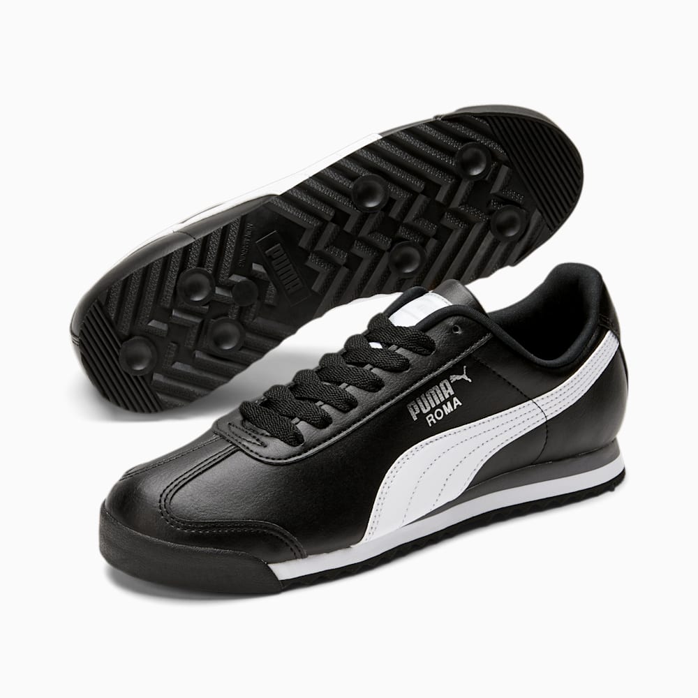 Puma Roma Basic Sneakers - black-white-silver