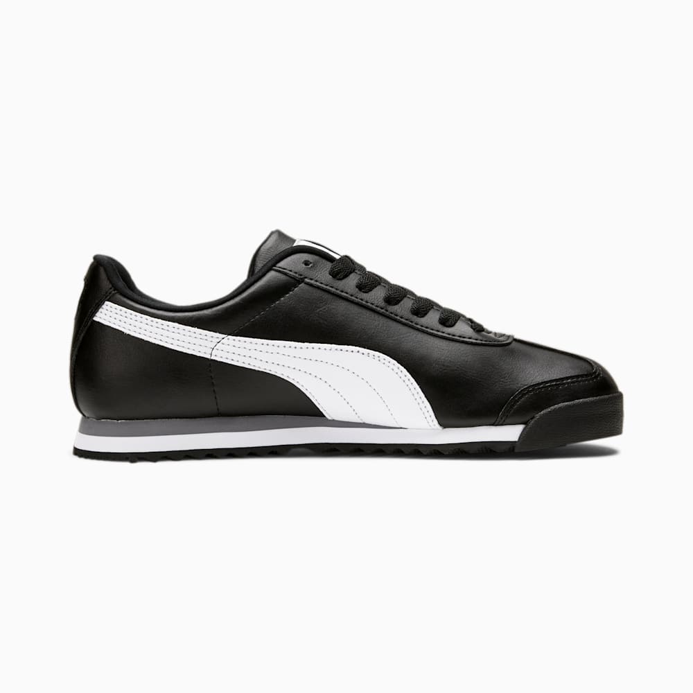 Puma Roma Basic Sneakers - black-white-silver