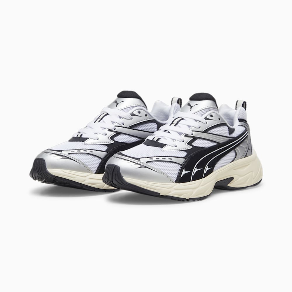 Puma Morphic Retro Sneakers - White-Black