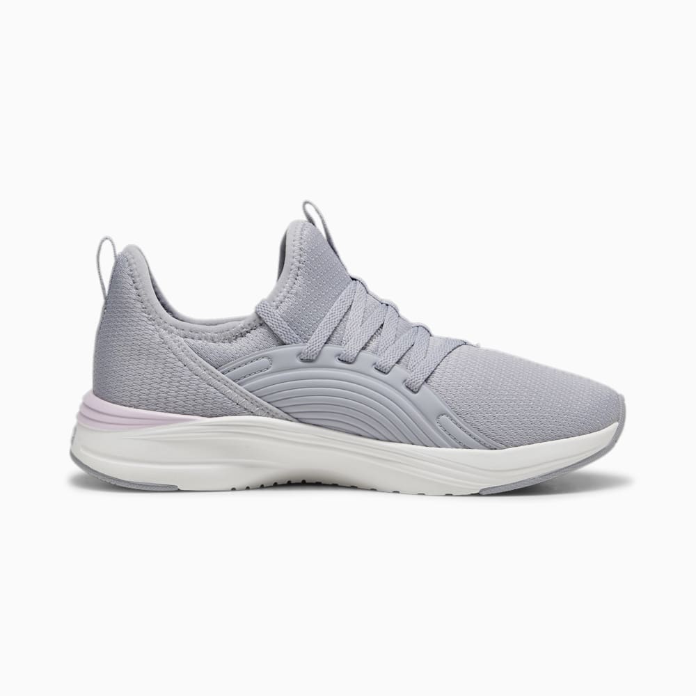 Puma SOFTRIDE Sophia 2 Emboss Running Shoes - Gray Fog-Grape Mist