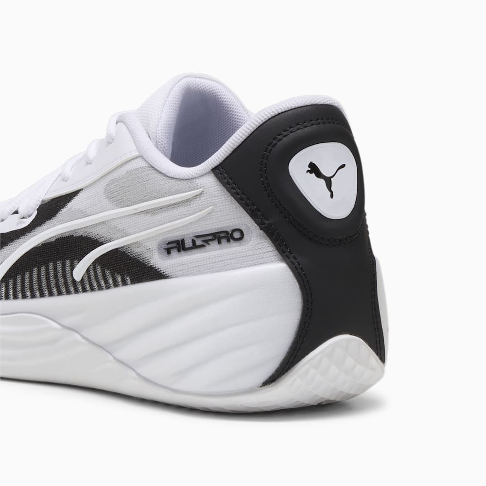 Puma All-Pro NITRO™ Team Basketball Shoes - White-Black