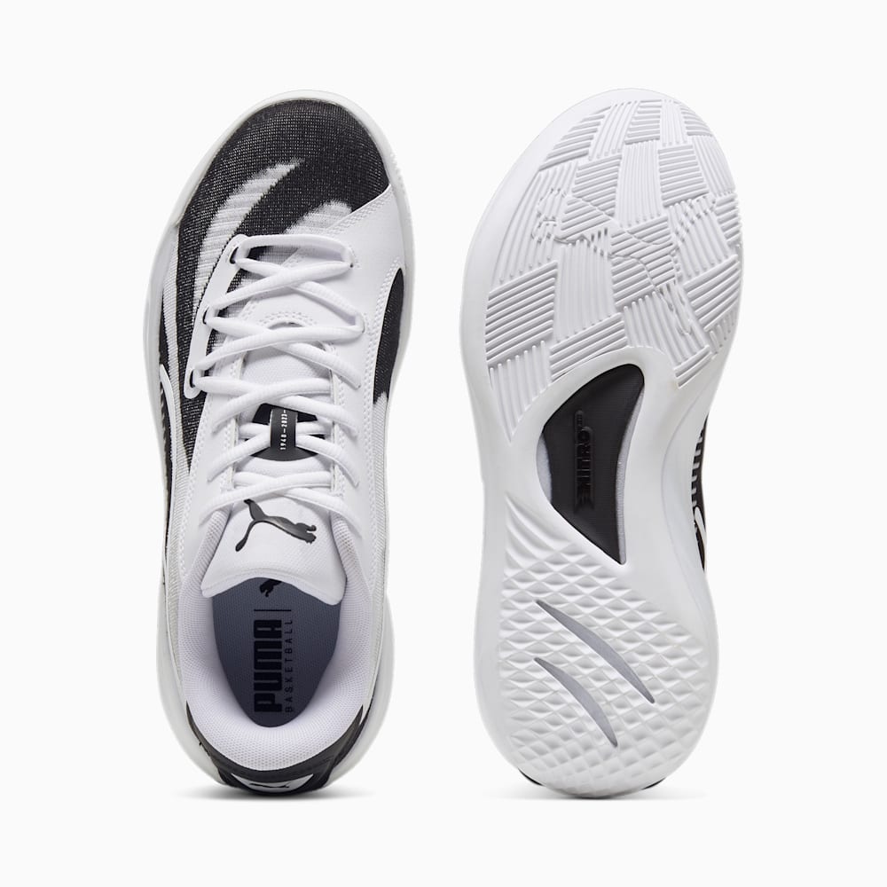 Puma All-Pro NITRO™ Team Basketball Shoes - White-Black