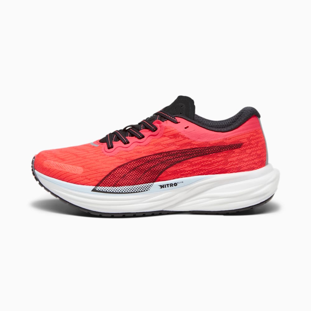 Puma Deviate NITRO™ 2 Running Shoes - Fire Orchid-Black-Icy Blue