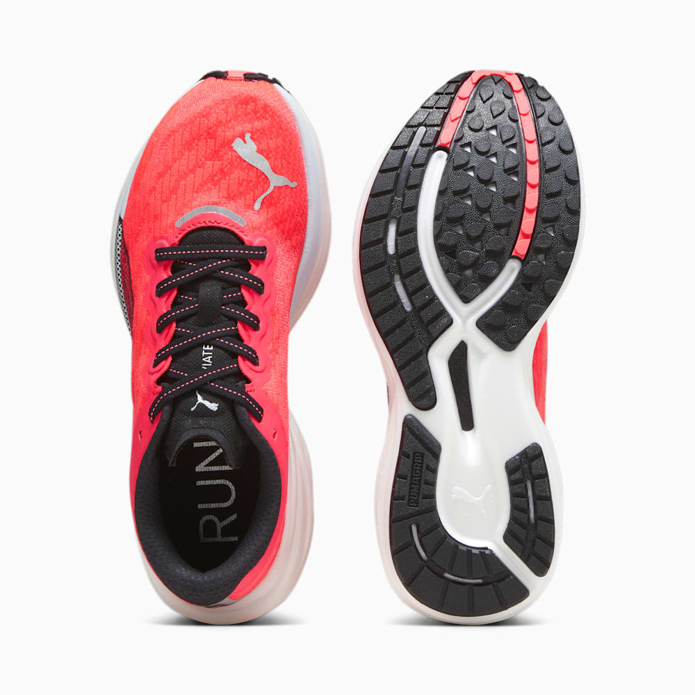 Puma Deviate NITRO™ 2 Running Shoes - Fire Orchid-Black-Icy Blue