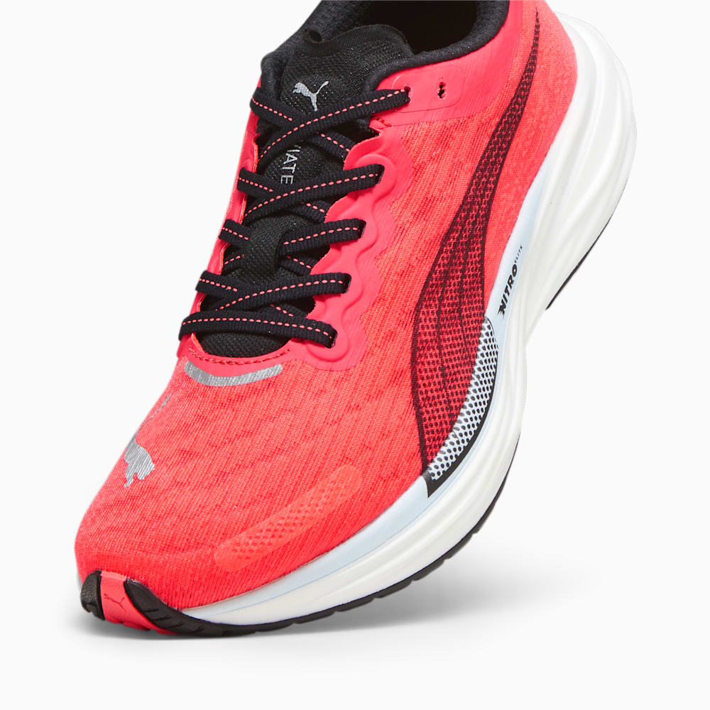 Puma Deviate NITRO™ 2 Running Shoes - Fire Orchid-Black-Icy Blue