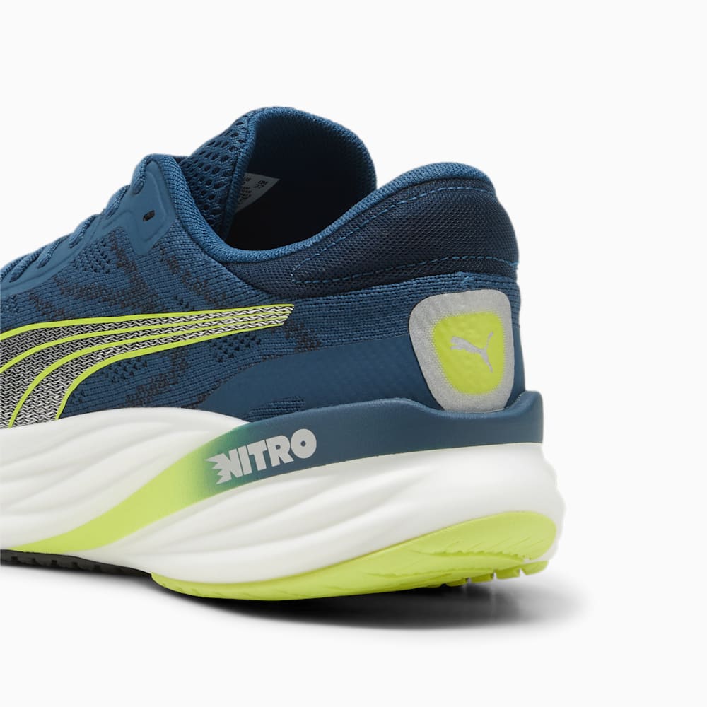 Puma Magnify NITRO™ 2 Running Shoes - Ocean Tropic-Black-Lime Pow