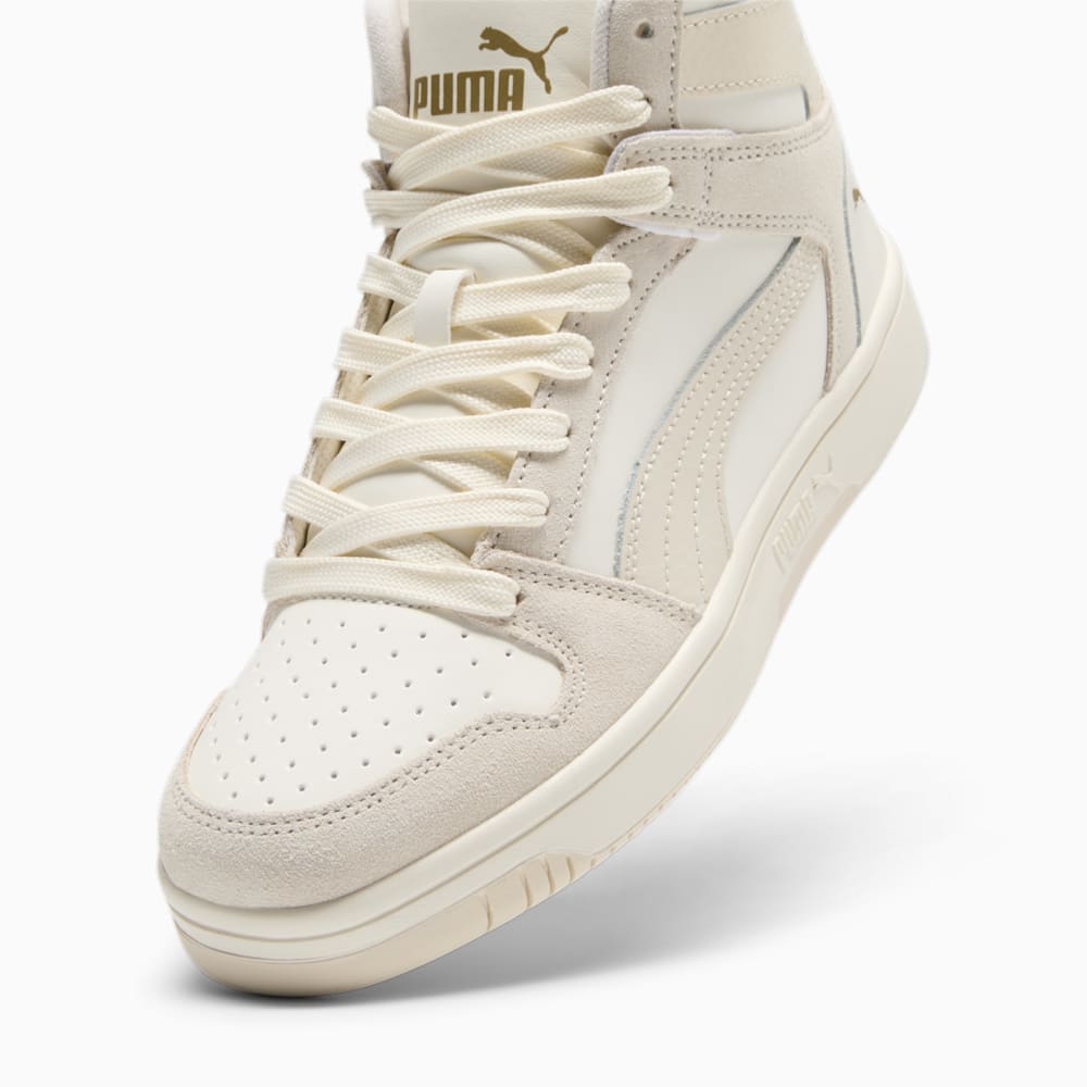 Puma Rebound LayUP SL Sneakers - Warm White-Alpine Snow-Sugared Almond