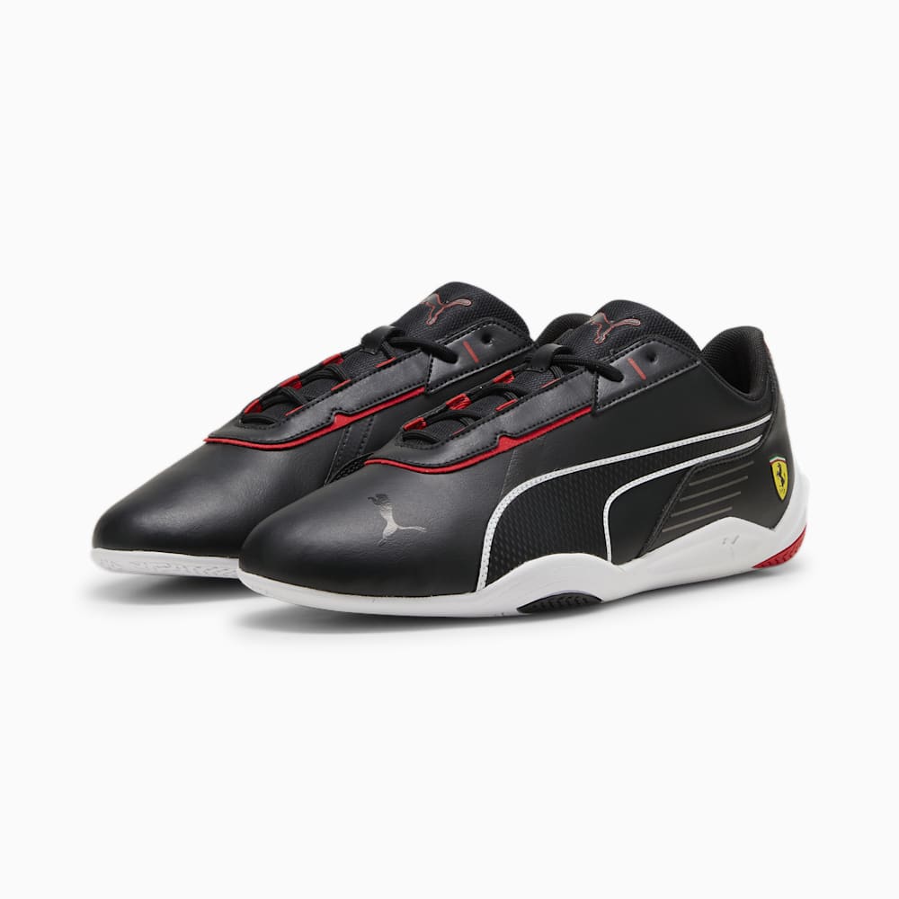 Puma Ferrari R-Cat Machina Sneakers - Black-Rosso Corsa