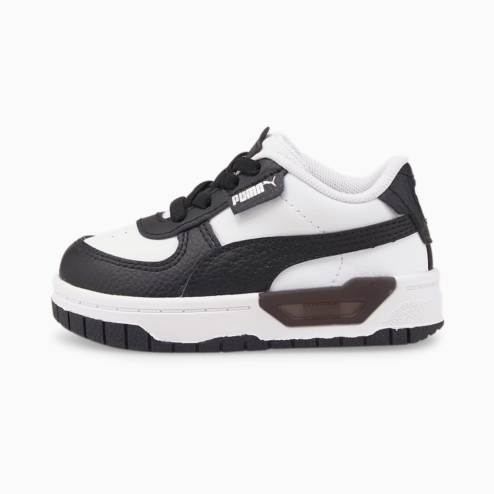 Puma Cali Dream Leather Toddlers' Shoes - White-Black