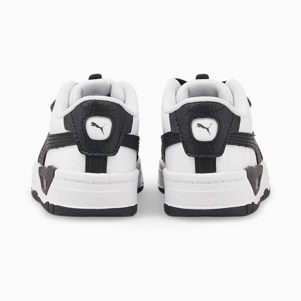 Puma Cali Dream Leather Toddlers' Shoes - White-Black