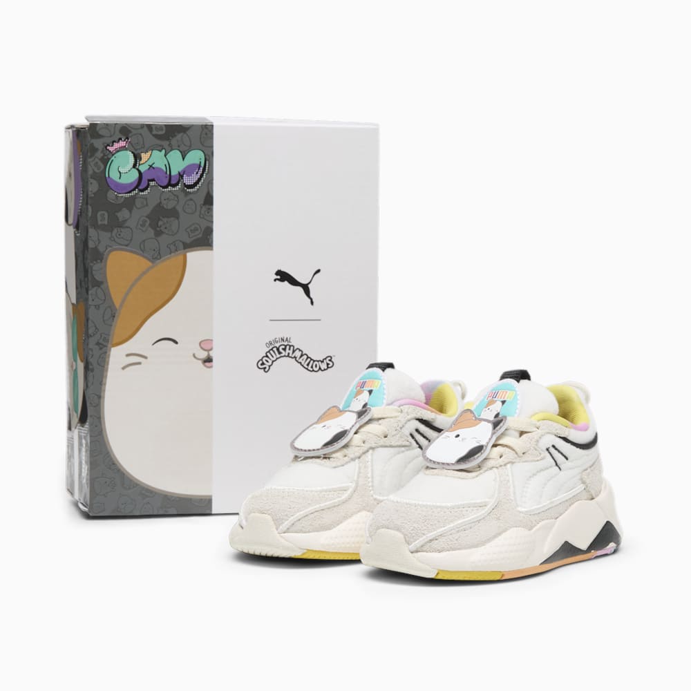 Puma PUMA x SQUISHMALLOWS RS-X Cam Toddlers' Sneakers - Warm White-Alpine Snow-Lemon Meringue