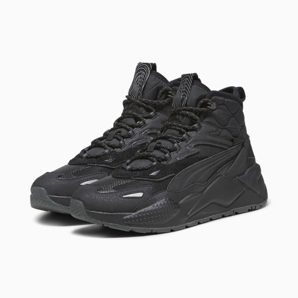 Puma RS-X Hi Sneakers - Black-Shadow Gray