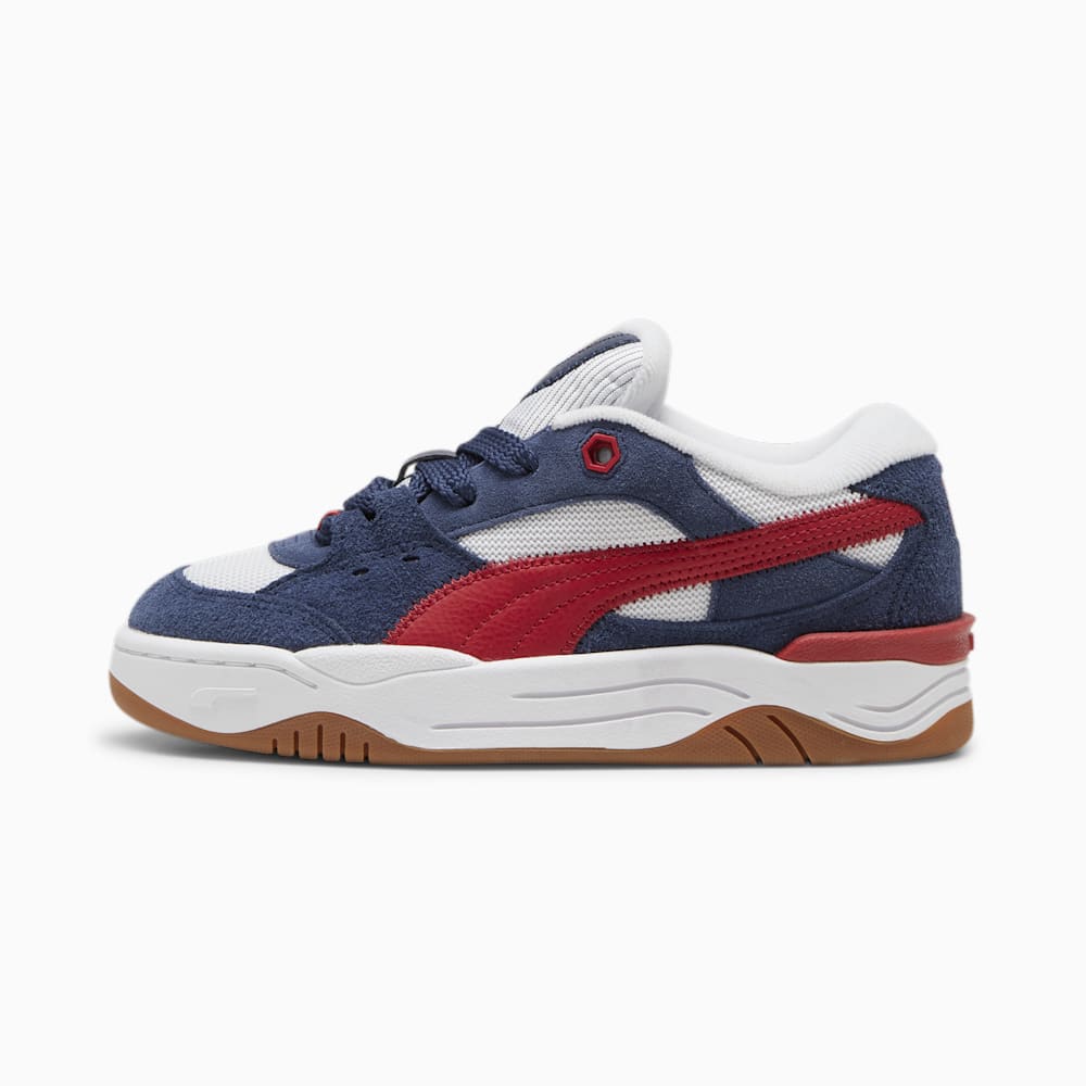 Puma PUMA-180 Texture Big Kids Sneakers - Club Navy-Silver Mist