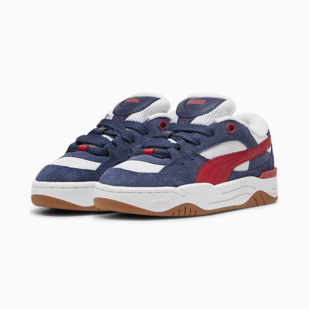 Puma PUMA-180 Texture Big Kids Sneakers - Club Navy-Silver Mist