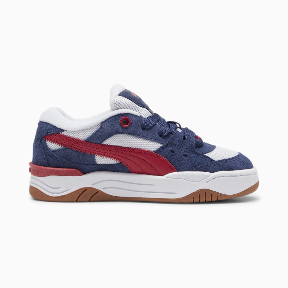 Puma PUMA-180 Texture Big Kids Sneakers - Club Navy-Silver Mist