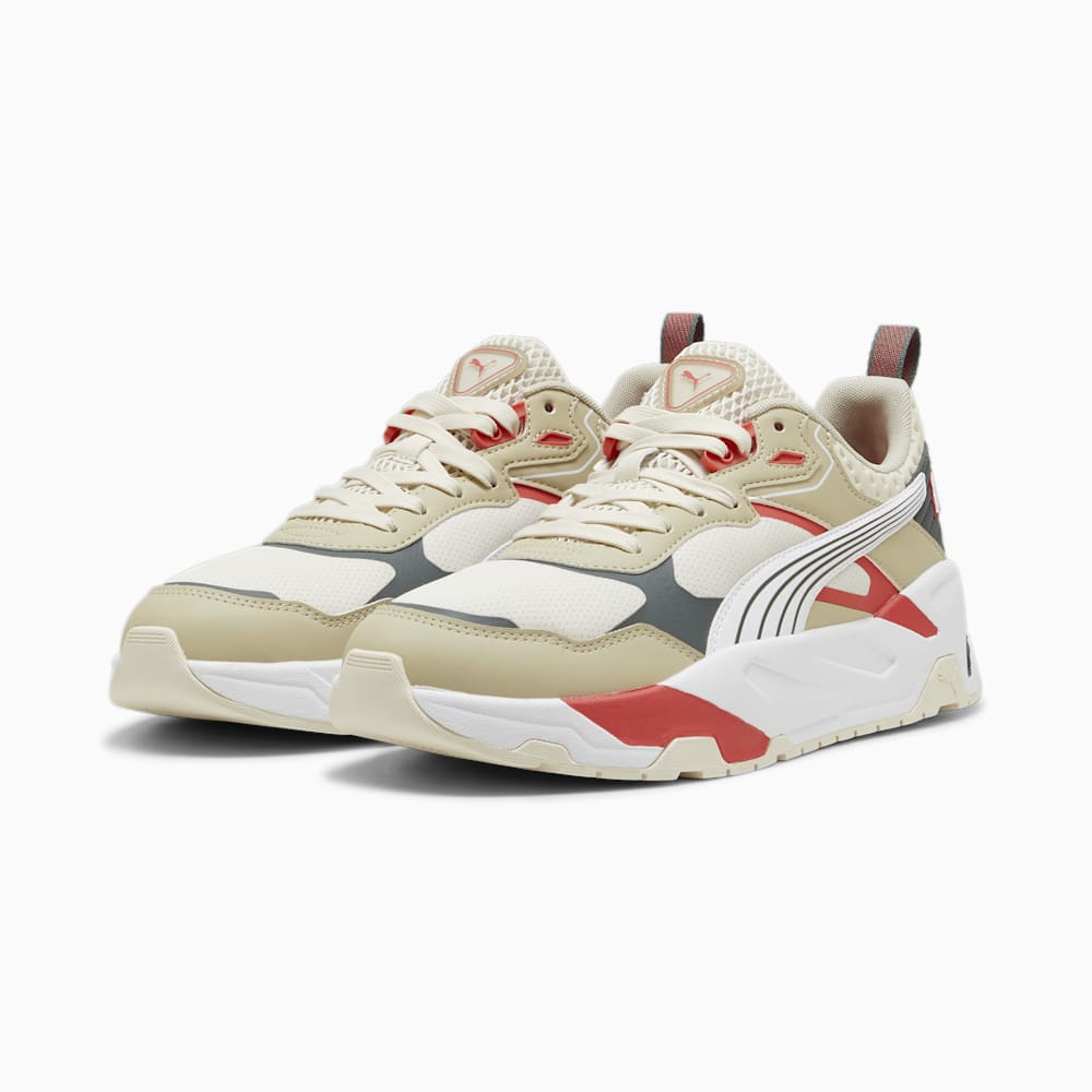 Puma Trinity Desert Road Sneakers - Alpine Snow-White-Putty-Active Red