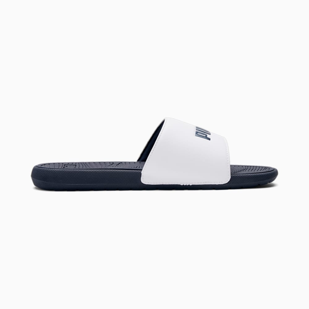 Puma Cool Cat 2.0 Slides - White-Parisian Night-Red