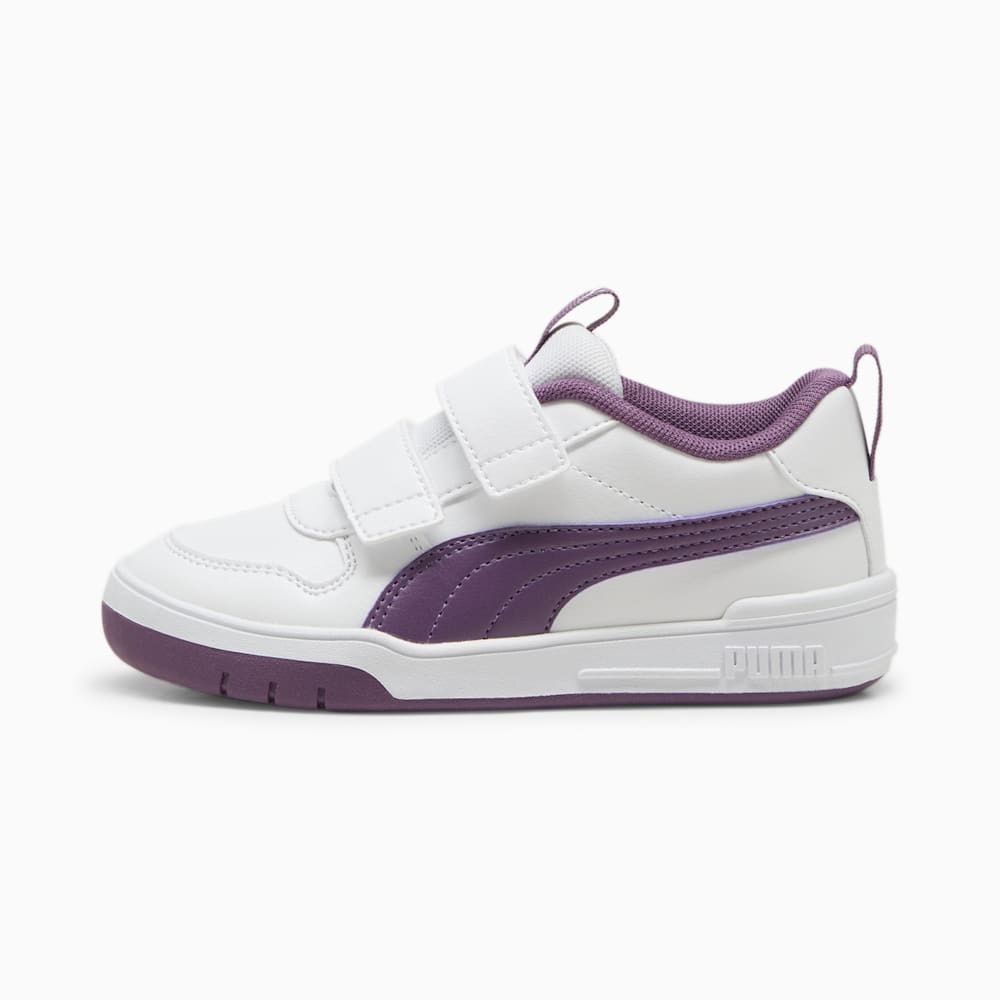 Puma Multiflex SL V Little Kids Sneakers - White-Crushed Berry