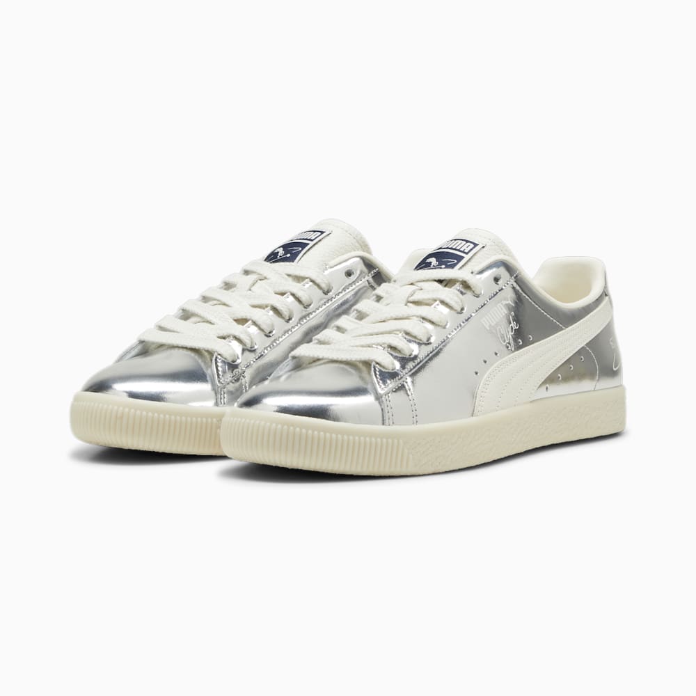 Puma Clyde 3024 Sneakers - Silver-Warm White