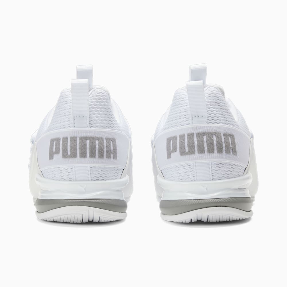 Puma Axelion Refresh Running Shoes - White-Silver