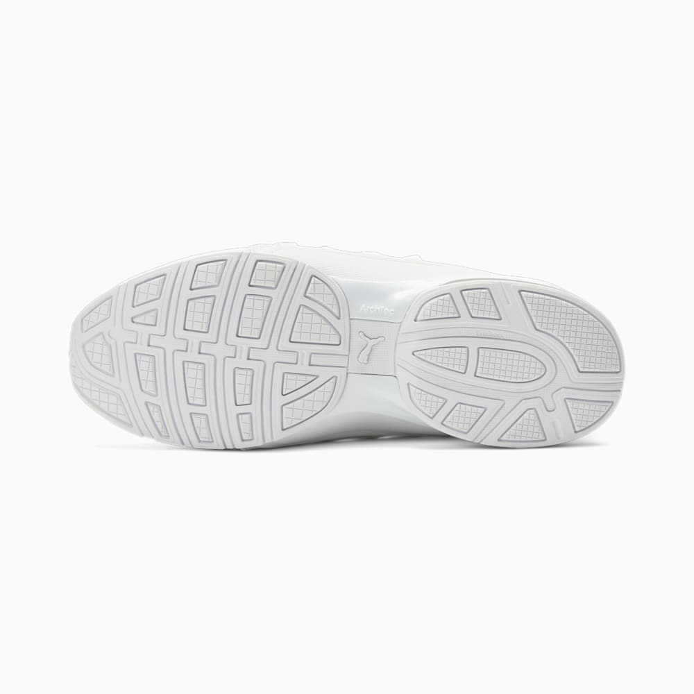 Puma Axelion Refresh Running Shoes - White-Silver