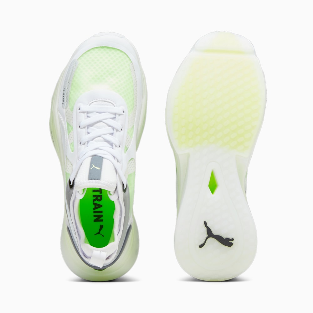 Puma PWR NITRO™ Squared Training Shoes - White-Speed Green