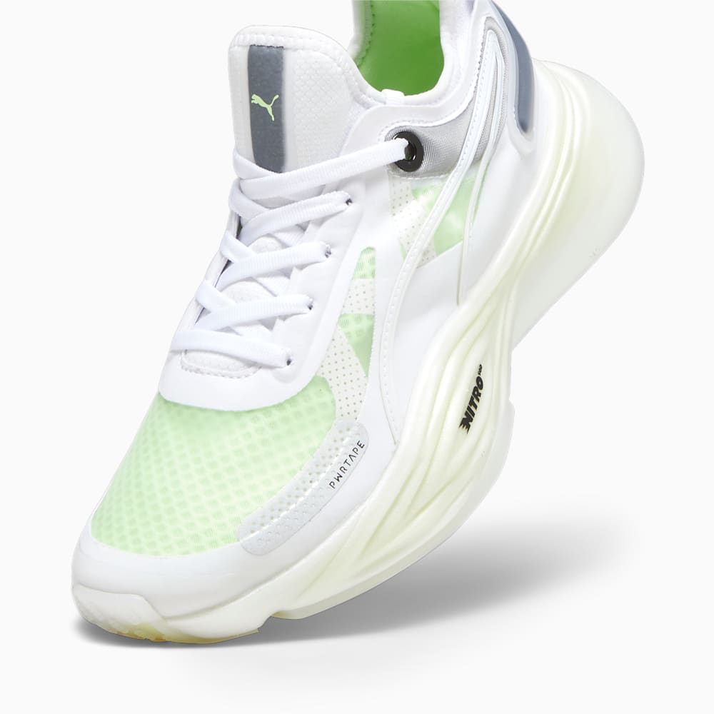 Puma PWR NITRO™ Squared Training Shoes - White-Speed Green